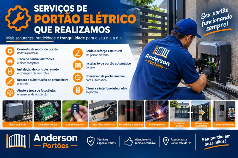 Serviços de Portão Elétrico que Realizamos